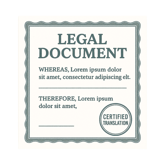 Legal document