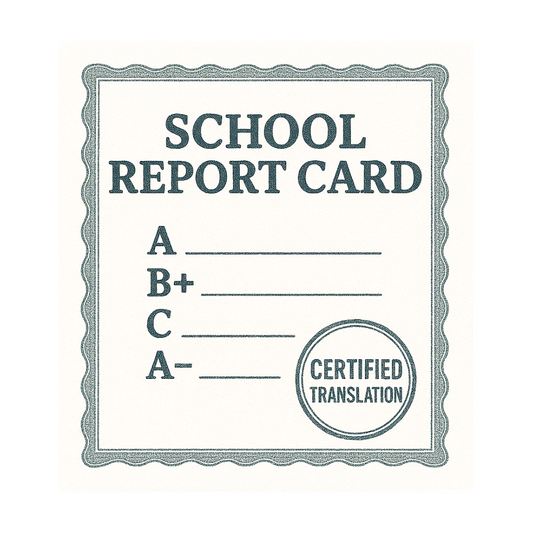 School certificate