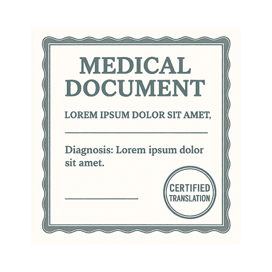Medizinisches Dokument
